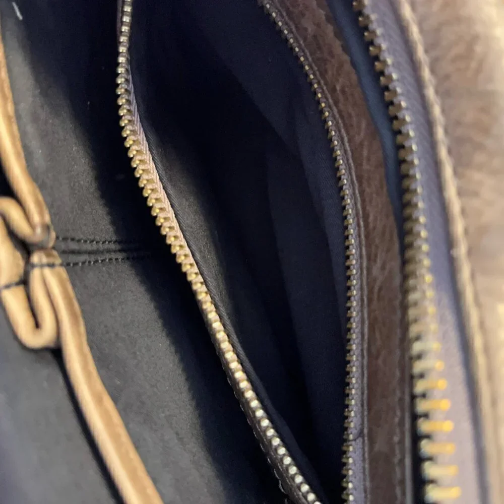 Rebecca Minkoff MAC crossbody bag purse taupe grey